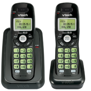 2 Handset Cordless Phone System